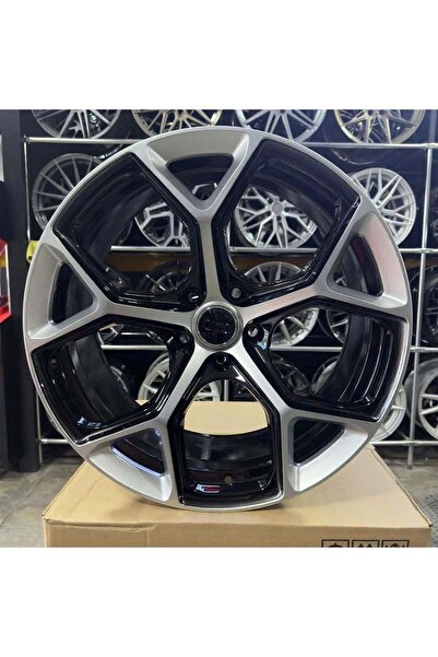 RC 18 inç 5x108 Rs5 Focus Tourneo Partner Rifter Berlingo Combo Siyah Elmas K...