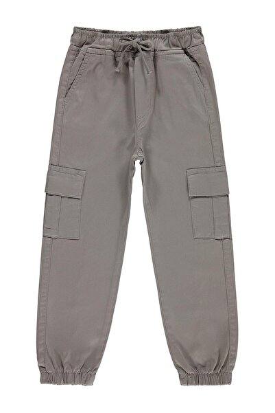 Civil Boys Еластични панталони с джобове за възраст 10-13 години - сиви 13-14...