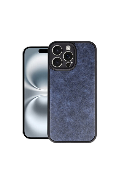 cepmoda iPhone "16 Pro" Premium Leather Coating Case - Silicone Cover with Ca...