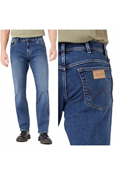 WRANGLER Blugi bărbătești, Wrangler, Texas, lungime normală, bumbac, fermoar,...