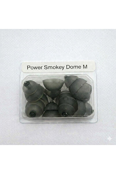 PHONAK Power Smokey Dome Medium ,Phonak Power Siyah Dome/Kubbe (1 Paket=10 Ad...