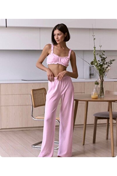 Modaludo 100% Cotton Pink Pajama Set