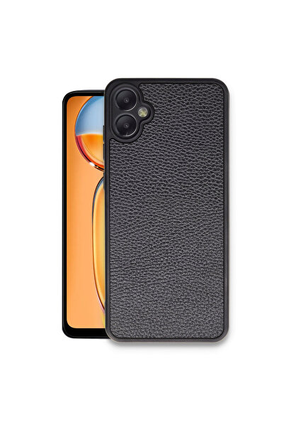 cepmoda غطاء هاتف سامسونج جالاكسي A05 متوافق مع مظهر الجلد، غطاء ممتص للصدمات...