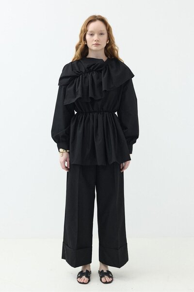 Elfin Ruffle Detailed Pants Set