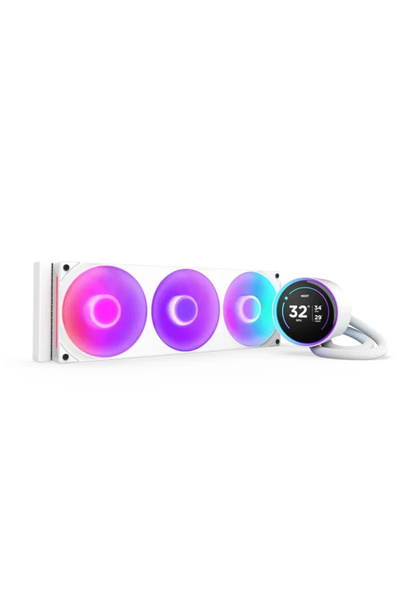 Nzxt CPC Kraken Elite 420 V2 RGB Λευκό