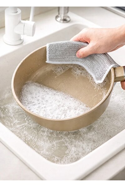 Parmend Life 1 Piece of Dishwashing Wire Double Layer