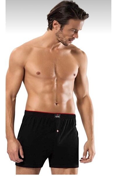 Erdem Men's Combed Cotton Flat Buttoned Boxers 3-Pack