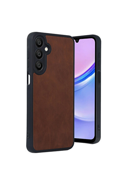 cepmoda Samsung Galaxy "A16 (5g)" Premium Leather Coated Case - Silicone Cove...