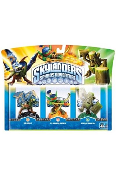 Skylanders Set figurină Spyro's Adventure, Drobot, Flameslinger, Stump Smash