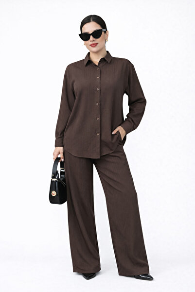PIOVE Set minimalist cămașă și pantaloni – Grace