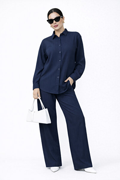 PIOVE Set minimalist cămașă și pantaloni – Grace