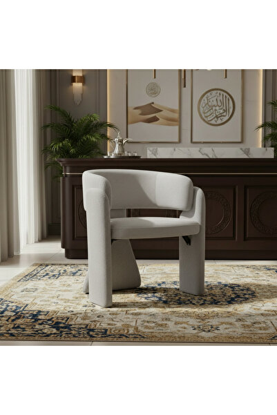 Ebticar Premium Chair Light Grey – Simple and Modern Elegance