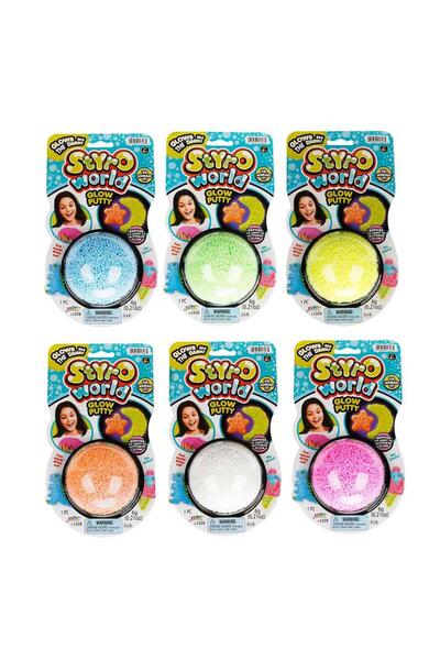 NW NessiWorld كرة إسفنجية متوهجة في الظلام من جارو، قطعة واحدة