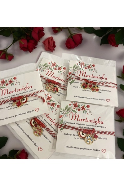 a rose jewelry Marteniçka Bileklik