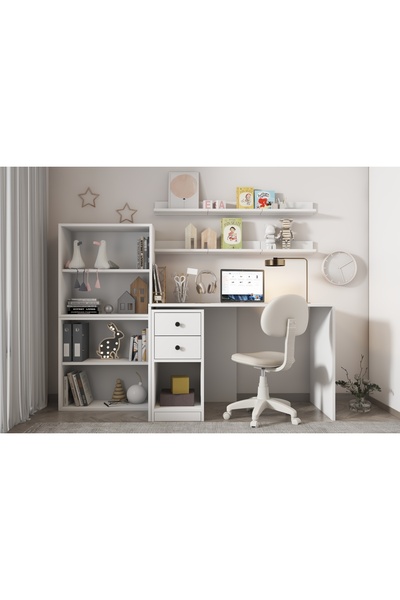 nettrends.net the new trend of shopping Çok Amaçlı Raflı ve Çekmeceli Çocuk Ç...