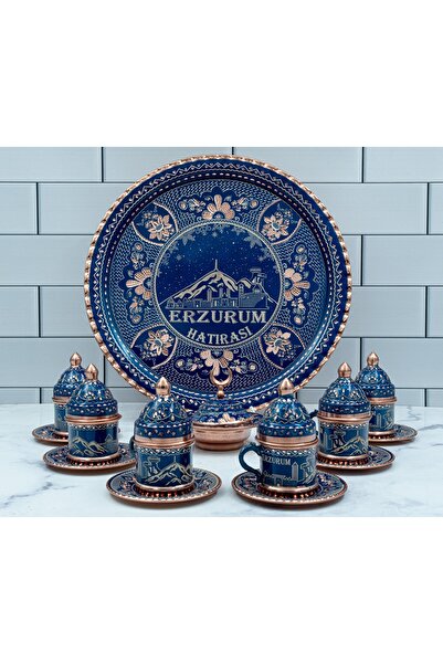uzunoğlu bakır ürünleri Cup set uzunoglu copper 6-piece cup set pure copper