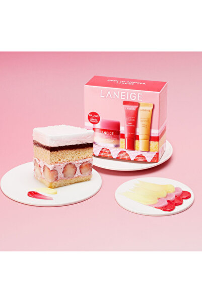 Laneige Berry Sweet Lip Trio - Gündüz ve Gece Dudak Bakım Seti