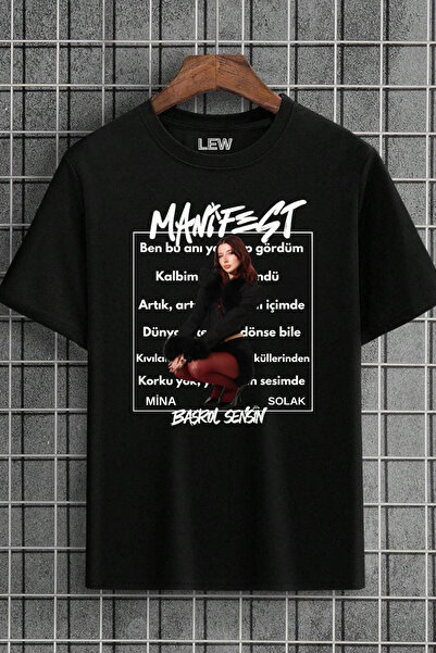 lovver Μπλουζάκι από βαμβάκι με ειδική σχεδίαση και εκτύπωση Premium, με την ...