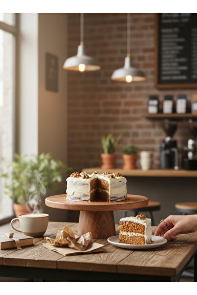 Akayev Acacia Conical Stand 24cm