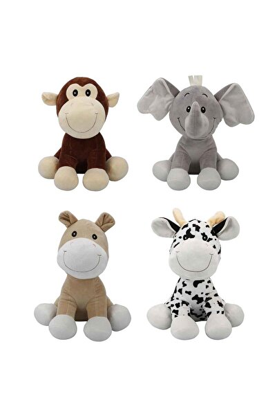 OSENSE حيوانات قطيفة جالسة 35 سم السعر لقطعة واحدة