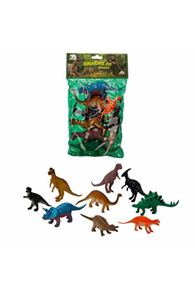 My Reality Fashion مجموعة من 9 شخصيات ديناصور 12-20 سم