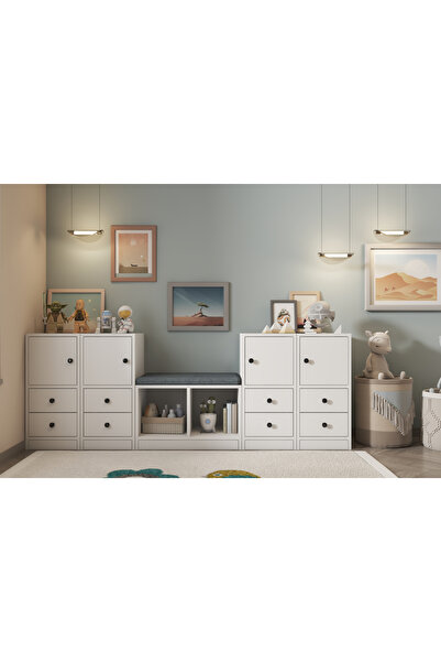 nettrends.net the new trend of shopping Oturma Minderli Oyuncak Saklama Dolab...