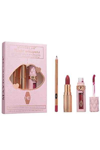 MAYDREAM مجموعة الشفاه المتكاملة Night Whispers من ماي دريم
