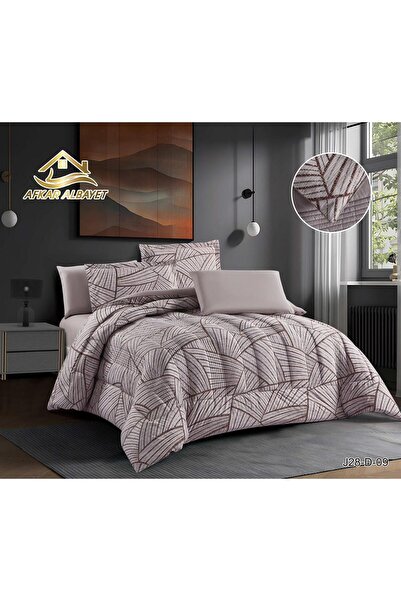 Afkar Albayet Cool Soft Summer Double Bedspread 230*250 - 6 Piece Set - Doubl...