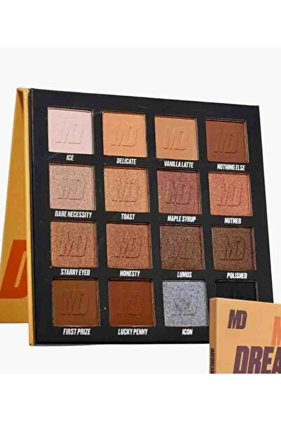 MAYDREAM Enchanting eyeshadow palette - 16 shades of creativity and beauty