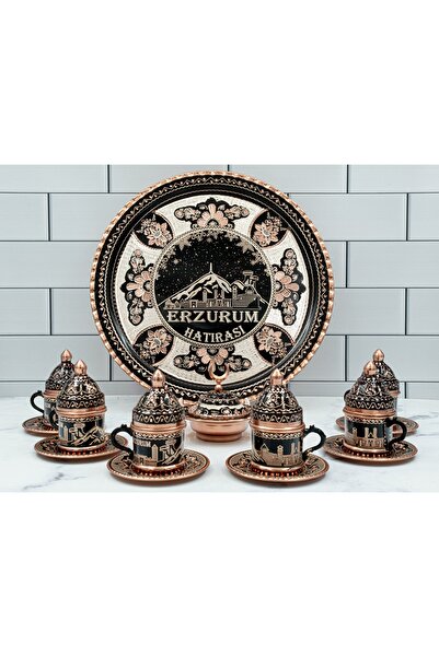 uzunoğlu bakır ürünleri Cup set uzunoglu copper 6-piece cup set pure copper