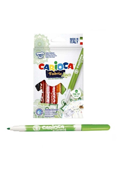 My Reality Fashion مجموعة أقلام رسم على القماش اللباد مكونة من 10 قطع