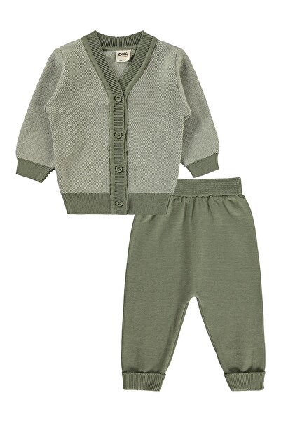 Civil Baby Hırkalı 6-18 Ay Takım - Yeşil 18-24 Ay