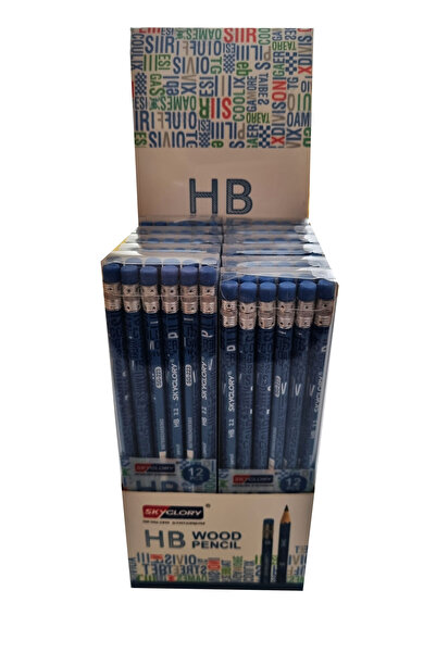 Modellino 144 Pieces Grosa Package Wholesale Sky Glory Hb Patterned Pencil wi...