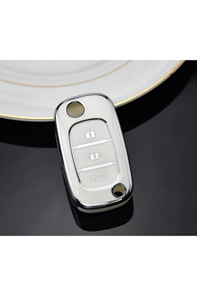 GMA KEYS Nano Auto Key Remote Case Cover for Renault Megane 3 Fluence 3 Butto...