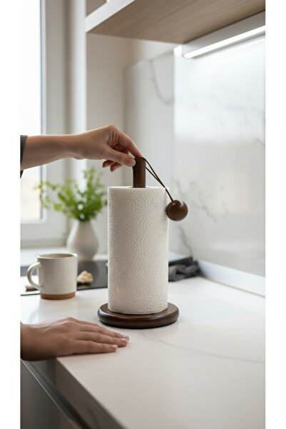 zezedesing Βάση για χαρτοπετσέτες Akasya 30 εκ. και συμβατή με μεγάλο ρολό με...