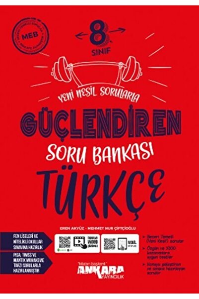 Karma Kitaplar 8.SINIF ANKARA TÜRKÇE GÜÇLENDİREN SORU BANKASI Anonim