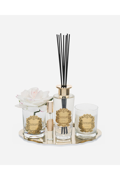 LITIQUE CAM GOLD LÜKS SET-METAL TEPSİ