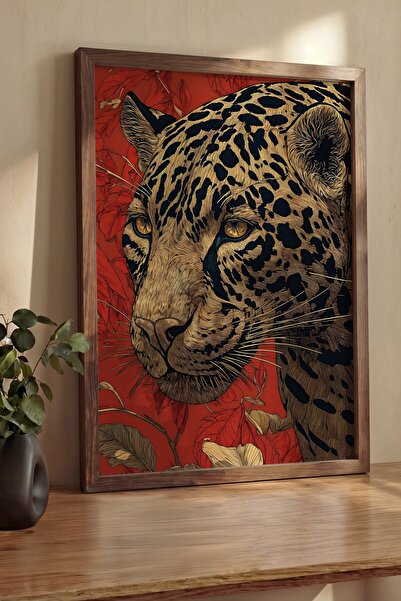 Postifull Стена изкуство, луксозна кафява рамка картина и постер, Ритуал сери...