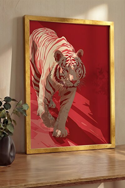 Postifull Pictură de perete, Tablou și poster cu ramă aurie de lux, Seria Rit...