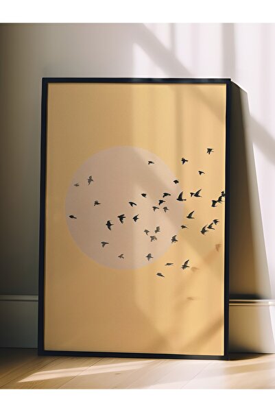 Postifull Zidna slika, slika i poster u crnom okviru, serija rituala, slika p...