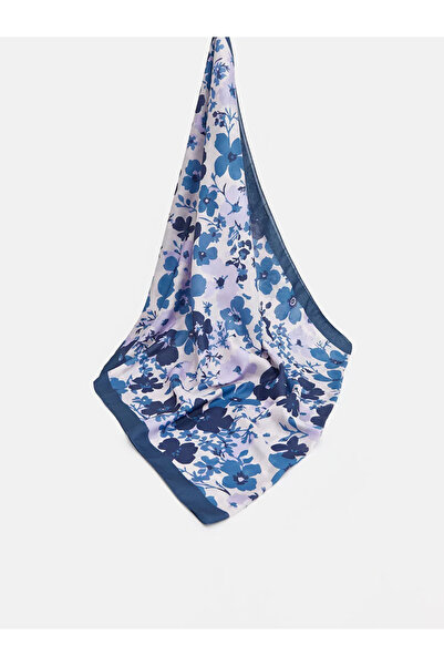 LC Waikiki Blue Floral Women's Shawl