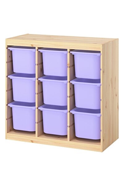 Generic وحدة تخزين تروفاست الجديدة، فاصل للغرف/خشب صنوبر فاتح اللون بلون أرجو...