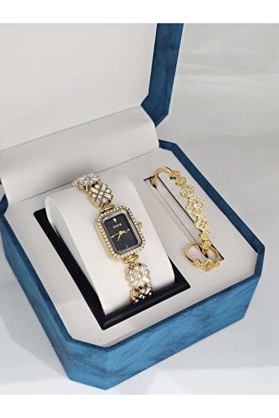 FLEND Flend Gold Watch Set - Royal Elegance