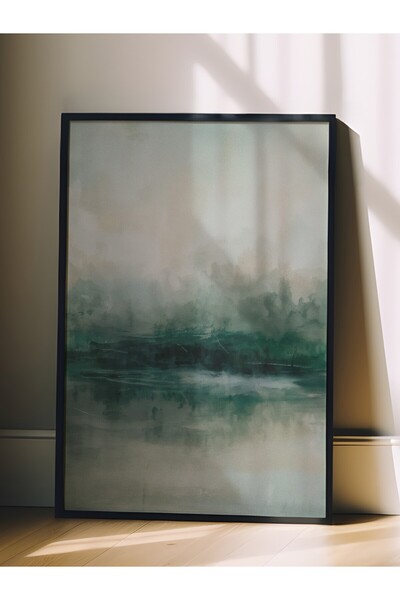 Postifull Zidna slika, slika i poster u crnoj ramovini, serija rituala, uljan...