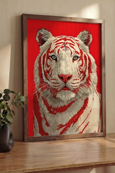 Postifull Πίνακας τοίχου, Πίνακας και αφίσα με πολυτελές καφέ πλαίσιο, Σειρά ...