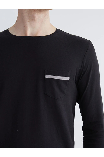 LC Waikiki   Black Standard Fit Men's Pajama Set