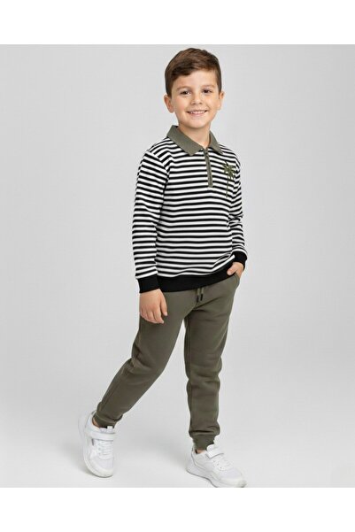 Egelite Set pentru băieți cu vârste între 5-12 ani, compus din hanorac cu gul...