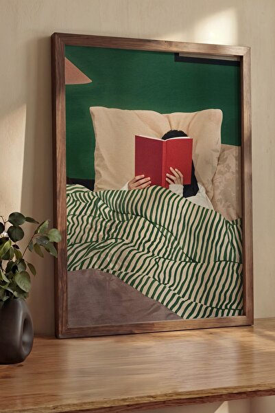 Postifull Duvar Tablosu, Lüks Kahverengi Çerçeveli Tablo ve Poster, Ritüel Se...