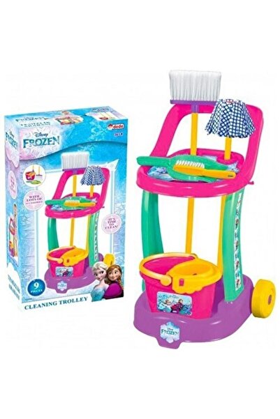 Genel Markalar Orjinal Lisanslı Frozen Temizlik Arabası