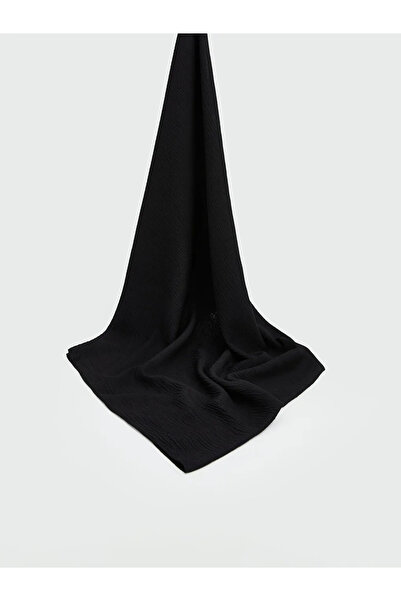 LC Waikiki Black Draped Women's Shawl